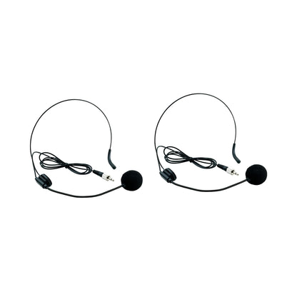 Microfono Inalámbrico Pro Dj Uhv-1422hh Doble Solapa