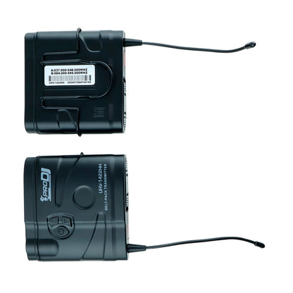 Microfono Inalámbrico Pro Dj Uhv-1422hh Doble Solapa