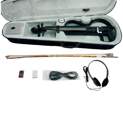 Violín Eléctrico 4/4 Arco + Audífonos + Cable + Colofonia