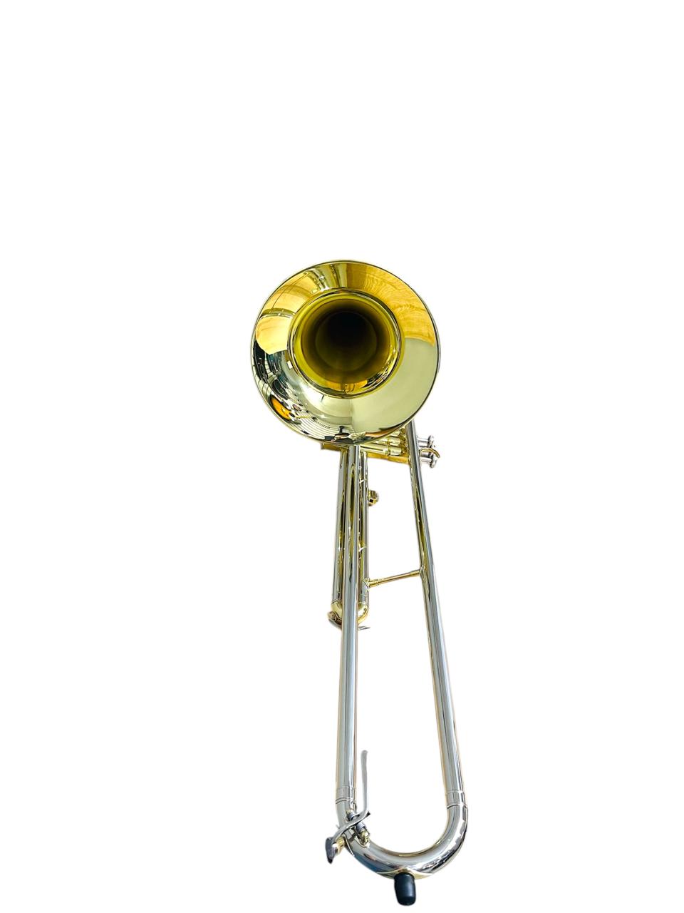 Trombón De Pistón Embolo + Boquilla + Estuche