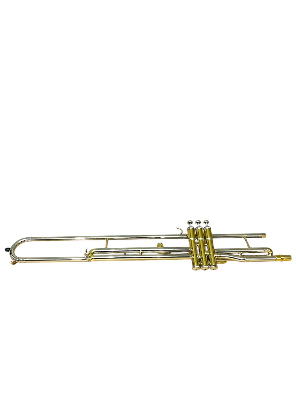 Trombón De Pistón Embolo + Boquilla + Estuche