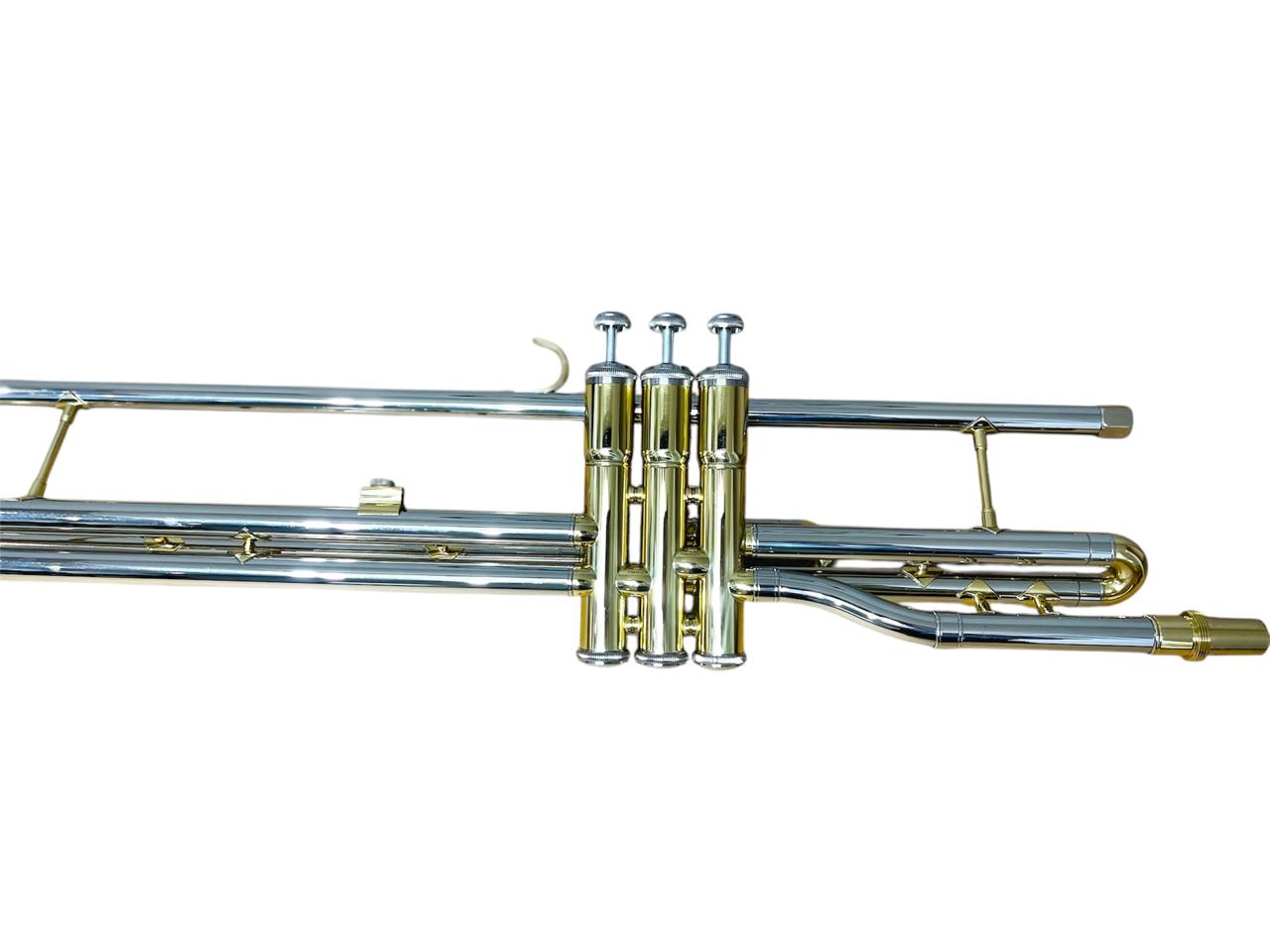 Trombón De Pistón Embolo + Boquilla + Estuche