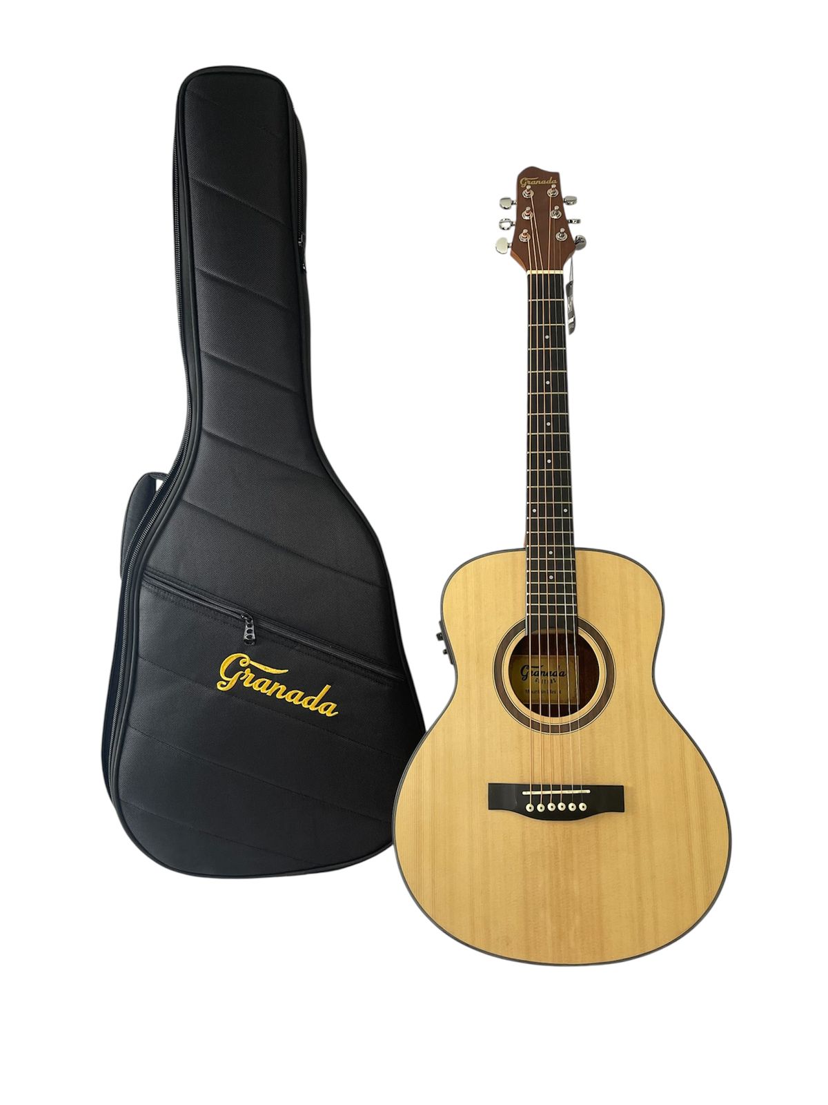 Guitarra Electroacústica Granada Mountain Mini Natural 6 Cuerdas