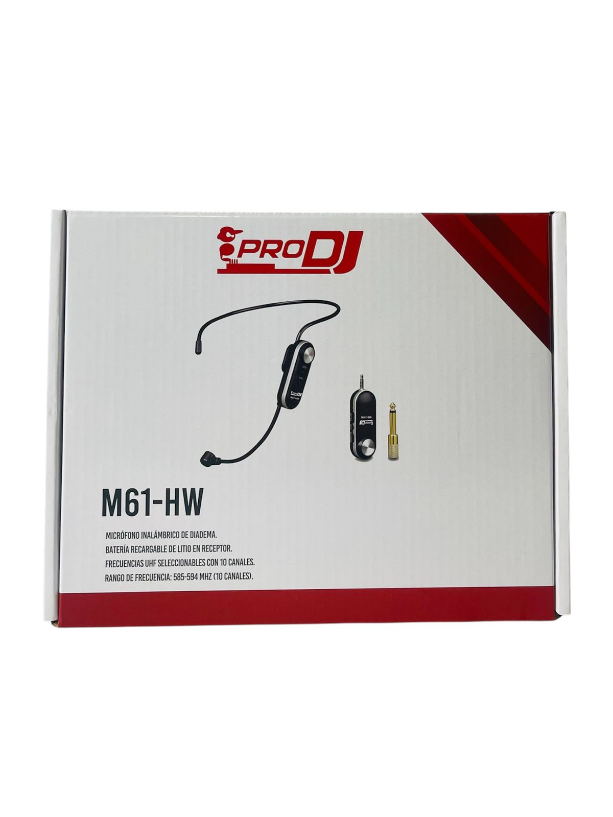 Micrófono Inalámbrico De Solapa Pro Dj M61-HW