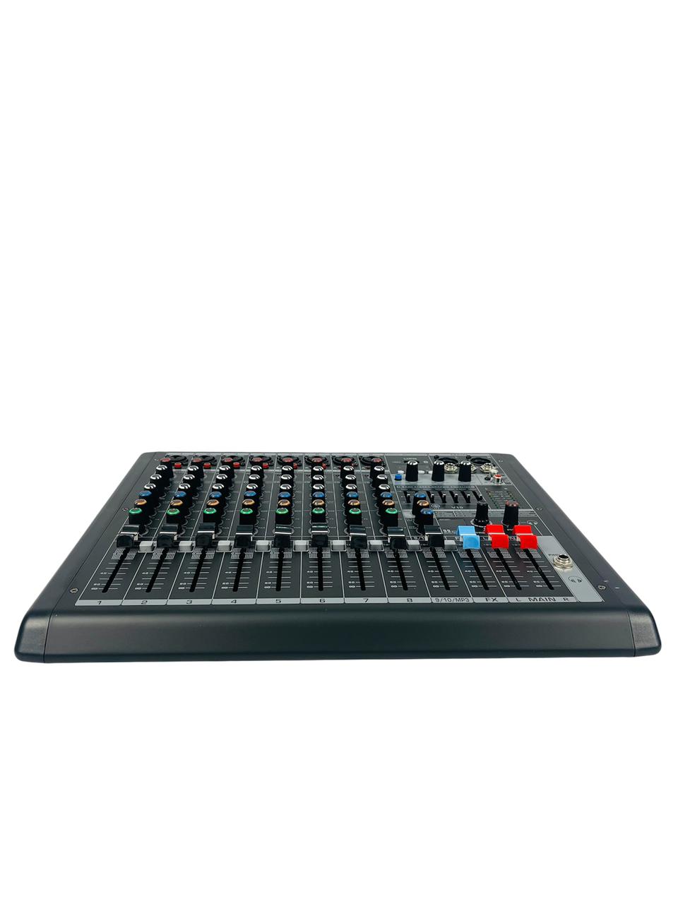 Consola Mezcladora Mixer De 10 Canales Con Efectos Aurora V10