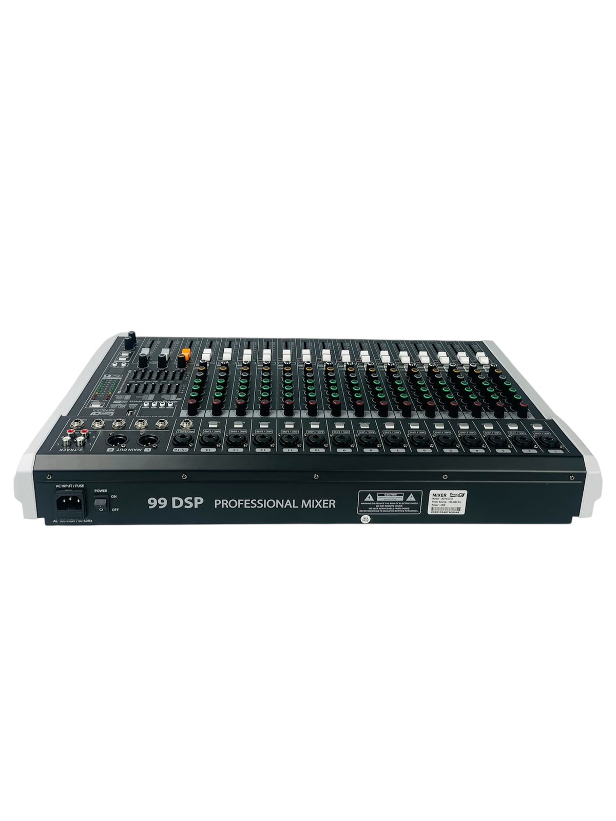 Consola Mezcladora Ad16ux-ii Mixer Pro Dj 16 Canales