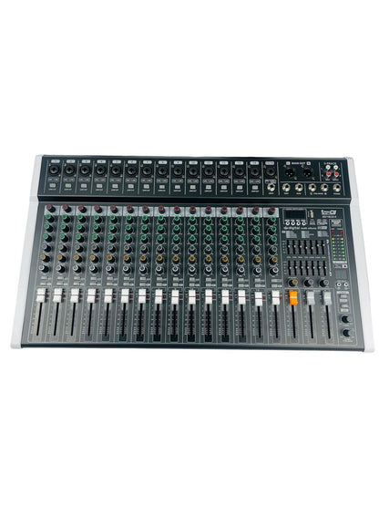 Consola Mezcladora Ad16ux-ii Mixer Pro Dj 16 Canales