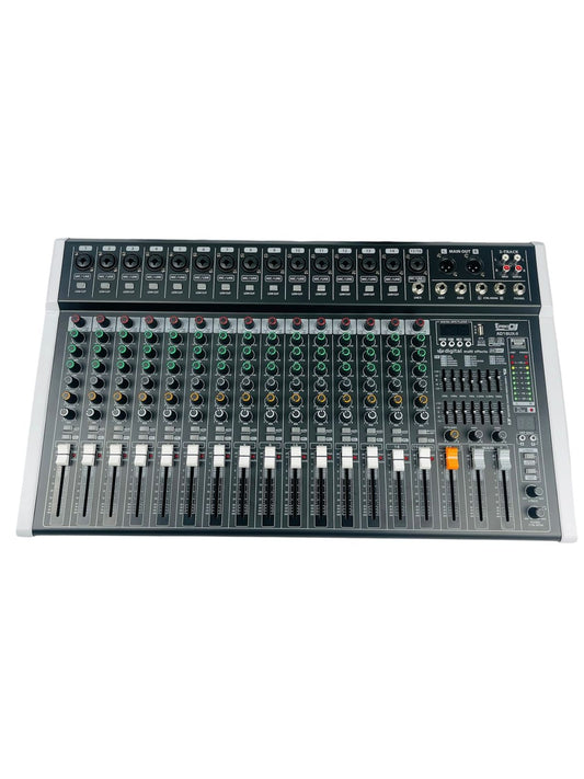 Consola Mezcladora Ad16ux-ii Mixer Pro Dj 16 Canales