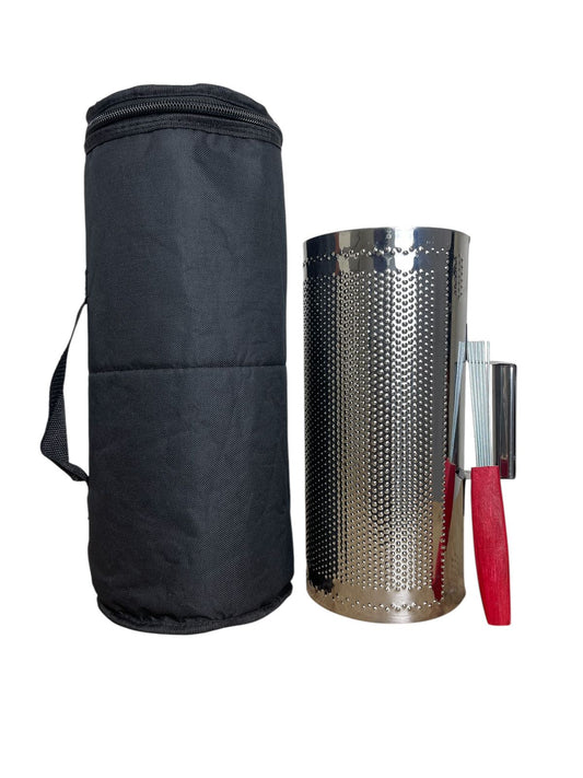 Guiro Carrasca Dominicana - Merenguera + Trinche + Estuche