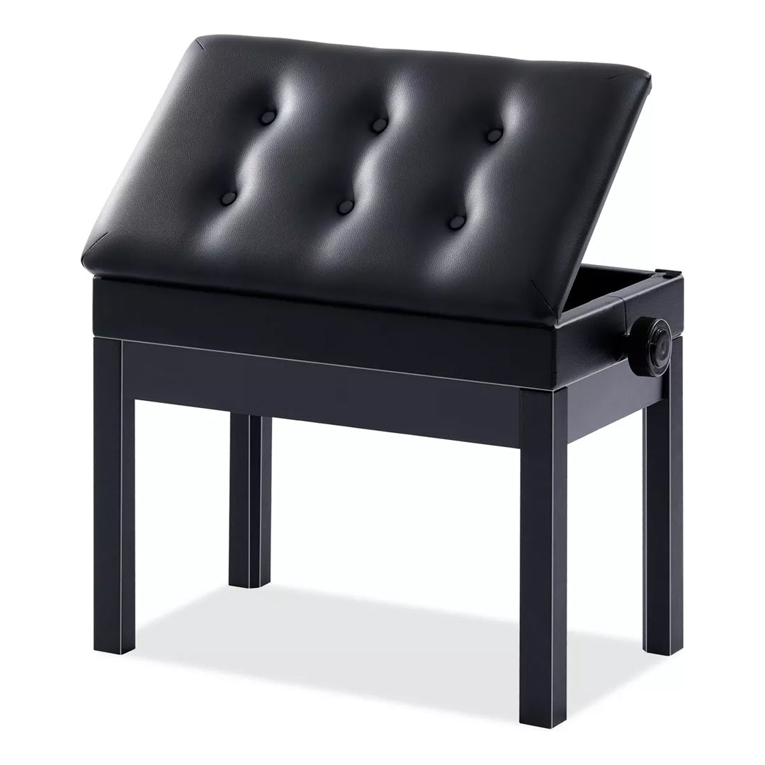 Silla Banqueta Para Piano Acústico Negra Ajustable Xh550-8