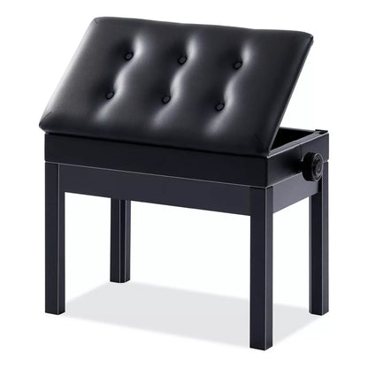 Silla Banqueta Para Piano Acústico Negra Ajustable Xh550-8