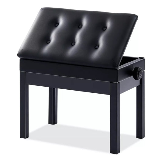 Silla Banqueta Para Piano Acústico Negra Ajustable Xh550-8