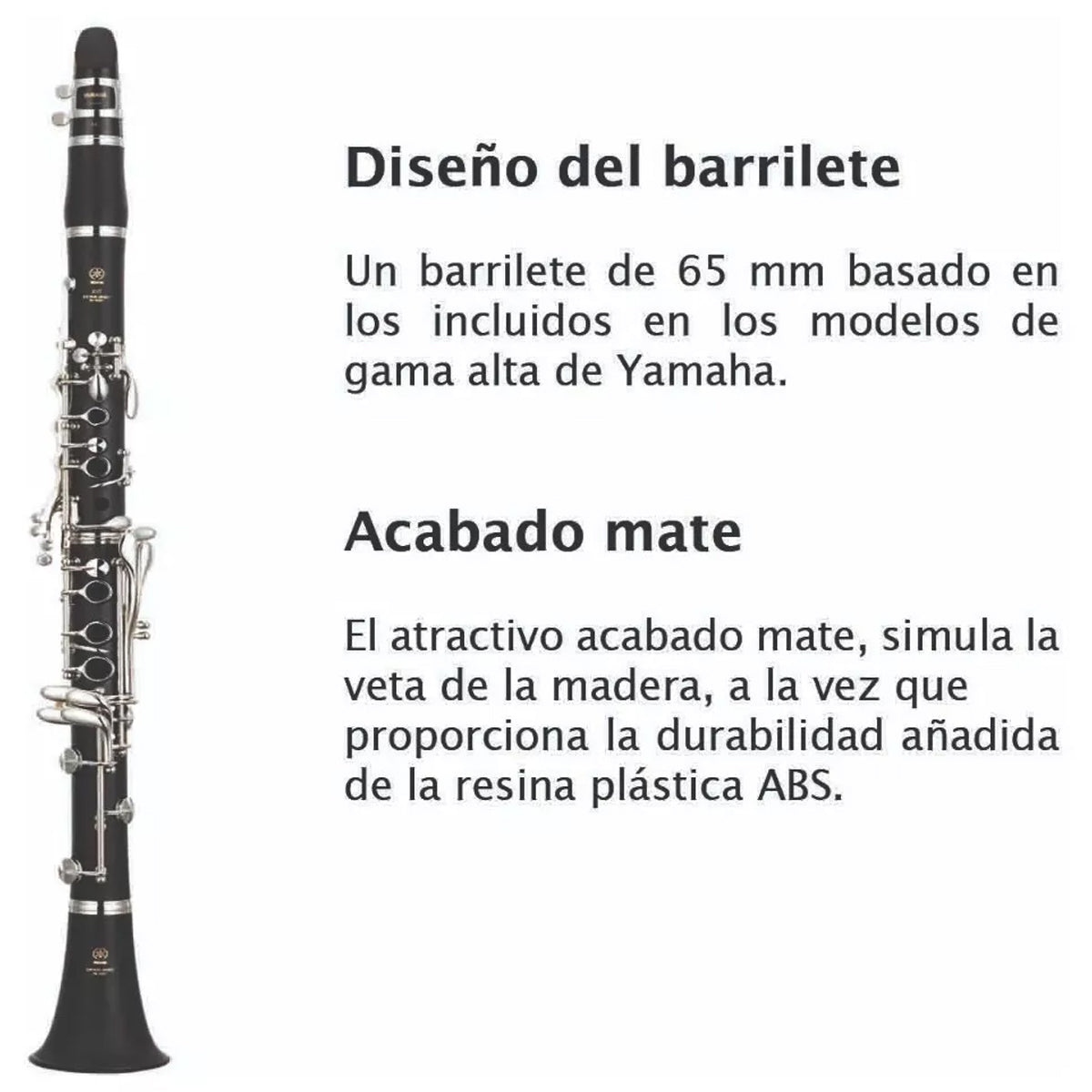 Clarinete Soprano Yamaha Ycl-255