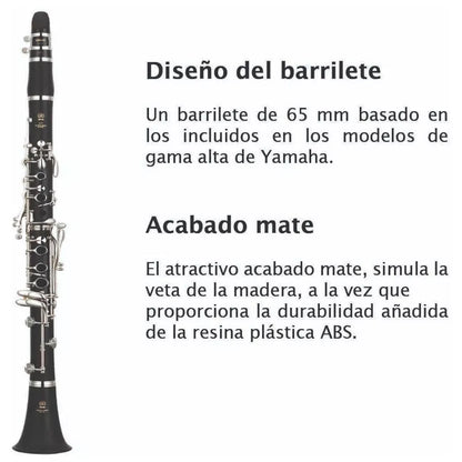 Clarinete Soprano Yamaha Ycl-255