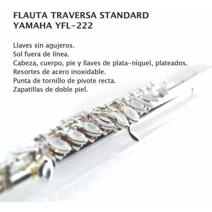 Flauta Traversa Yamaha Yfl222