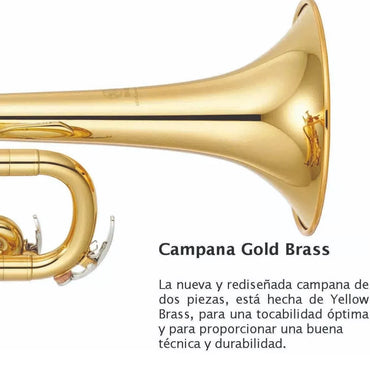 Trompeta Doarada Yamaha Ytr2330