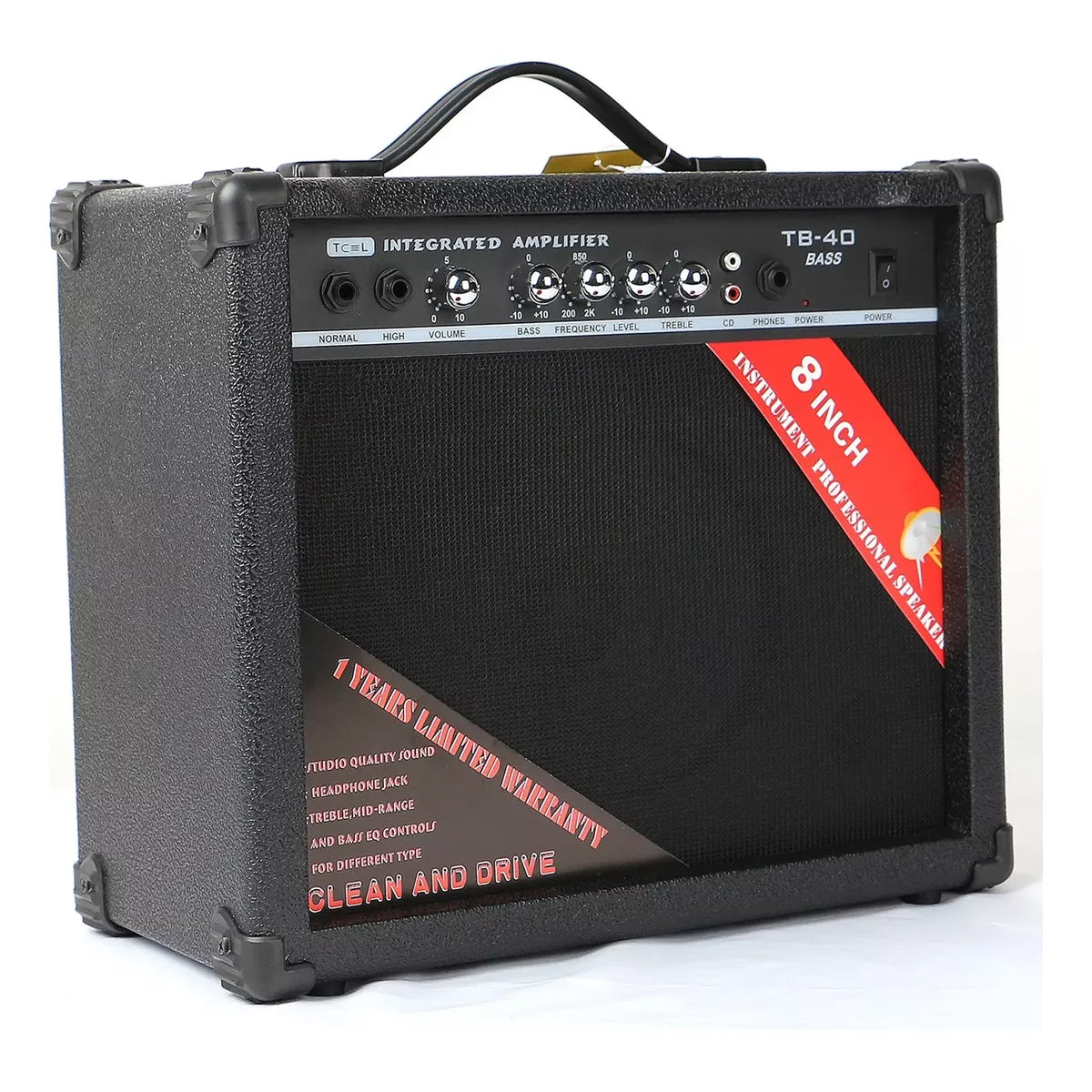 Amplificador De Bajo Yx-tb40 Eléctrico Deviser
