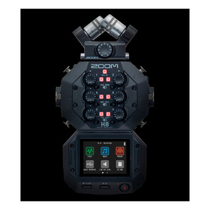 Grabadora Profesional H8 Digital - 8 Canales Zoom Black