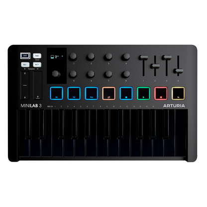 Controlador Teclado Midi Arturia Minilab 3 Blanco 25 Teclas