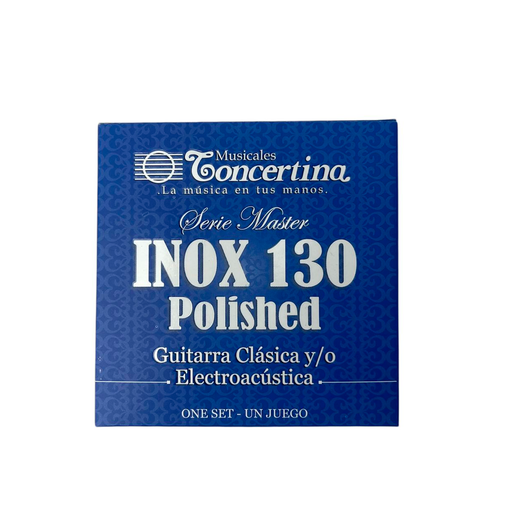 Juego Cuerdas Guitarra Clásica y/o Electroacústica INOX-130 Concertina