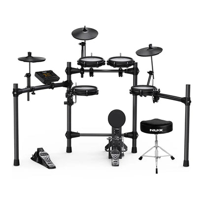 Drum Batería Electrónica Dm-210 + Silla Nux Ndt-03