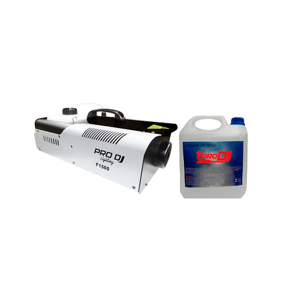 Cámara De Humo Pro Dj F1500 + Galón De Liquido De Humo