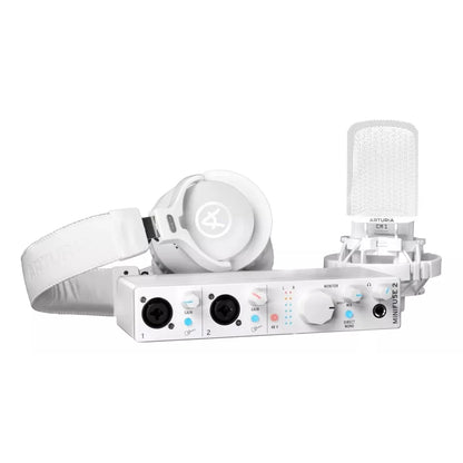 Combo Kit Pack De Grabación Arturia Minifuse 800212 - Blanco