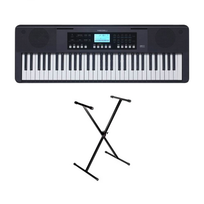 Teclado Electrónico Mk61 Medeli De 61 Teclas + Base