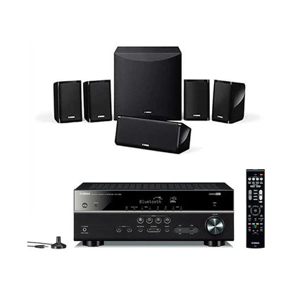 Teatro En Casa Yamaha 5.1 Hi-fi Amplificador Juego Parlantes