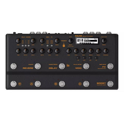 Pedalera Procesador De Efectos Nux Trident Para Guitarra